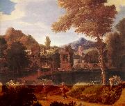 MILLET, Francisque Imaginary Landscape dg USA oil painting reproduction